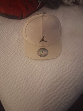 Jordan Beige Snapback with Jumpman